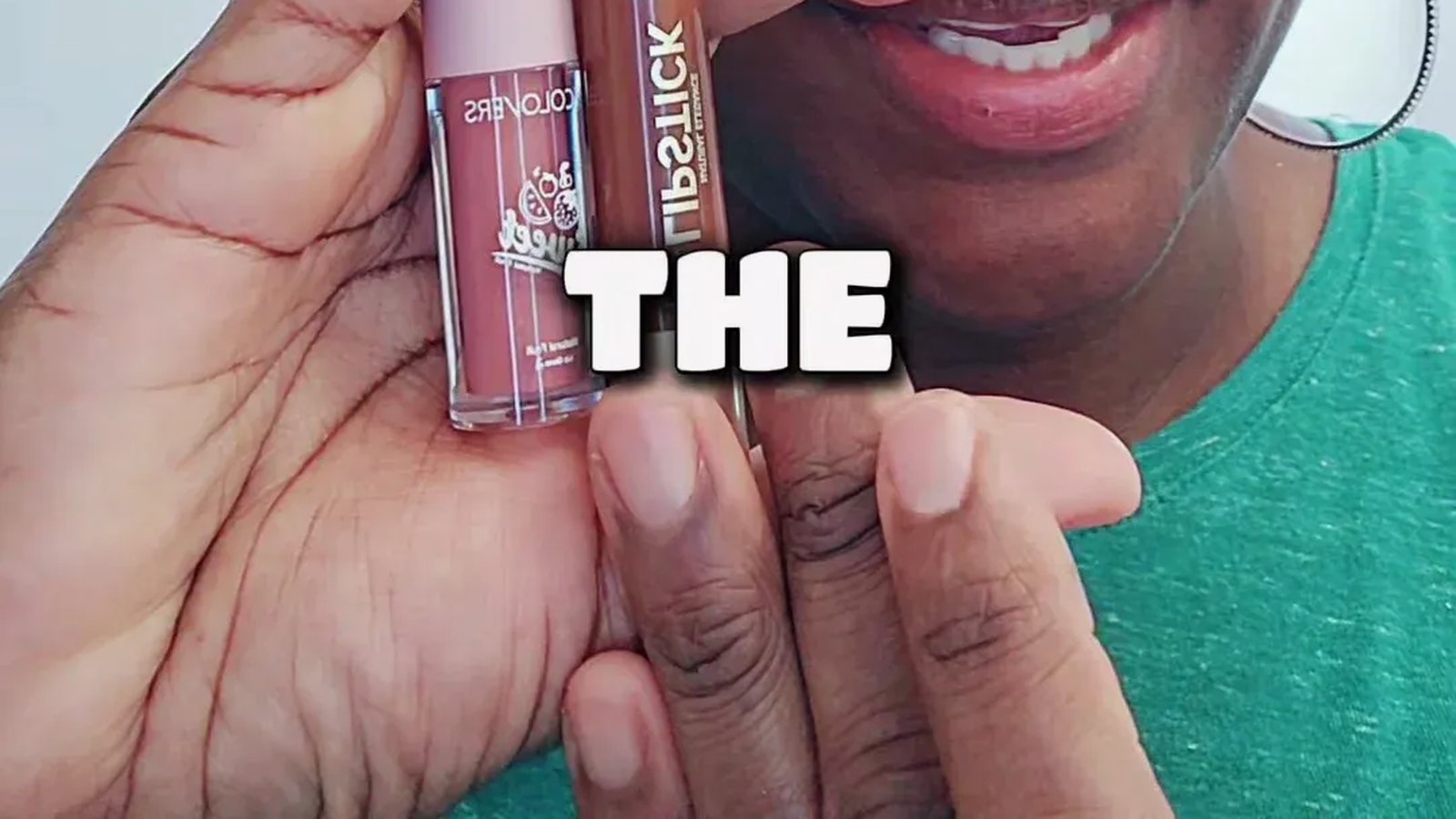 Nude and berry matte lip crayons arranged by undertone next to gold and silver jewellery on pale linen